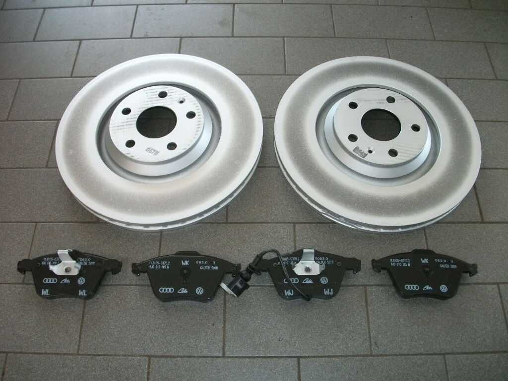 Bremsscheiben Bremsen 340 mm + Bremsbeläge für vorne Vorderachse :  : Auto & Motorrad